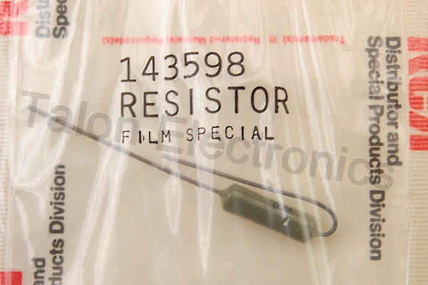 RCA 143598 Film Resistor 17.5M