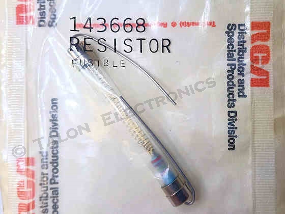 RCA 143668 Fusible Resistor