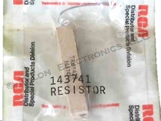 RCA 143741 Fusible Resistor