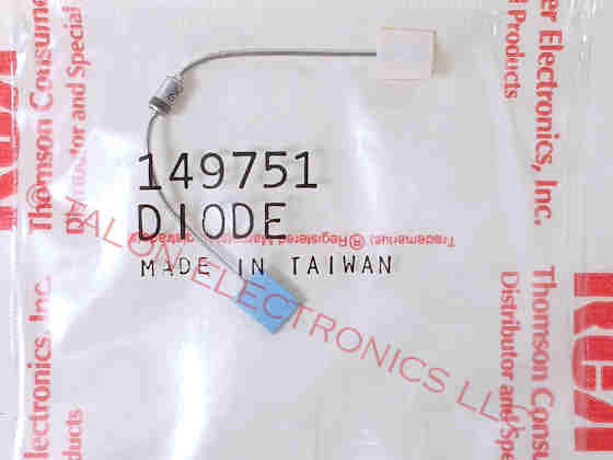 RCA 149751 Zener Diode 