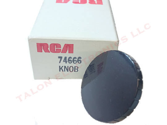  RCA 74666 Maroon Control Knob for 1X591