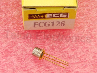  ECG126 PNP Germanium RF/IF Amplifier Transistor