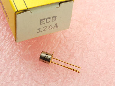  ECG126A  PNP Germanium RF/IF Amplifier Transistor