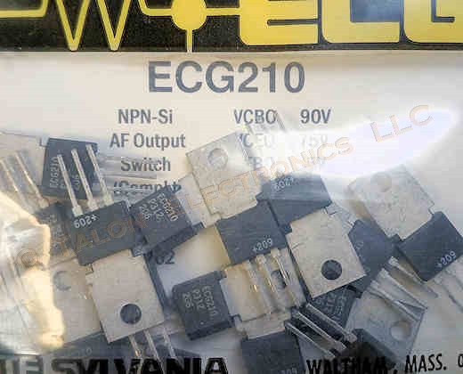  ECG210 NPN  Audio Output / Switch Transistor -BULK