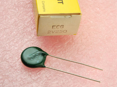     ECG2V250 Metal Oxide Varistor (MOV) 250 VRMS