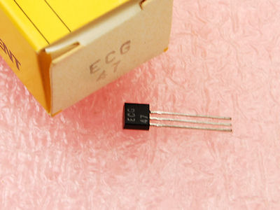    ECG47 NPN Silicon High Gain Low Noise Transistor