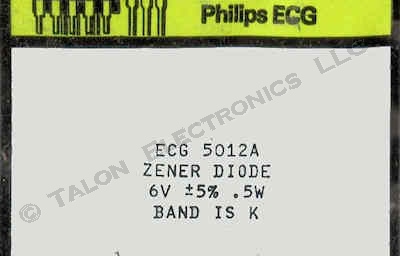 ECG5012A 6.0V 500mW Zener Diode