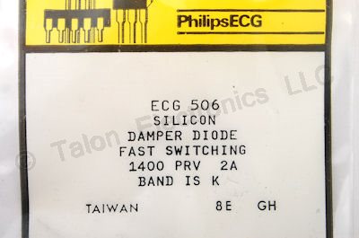  ECG506 Silicon Fast Switching Diode 1400V 2A
