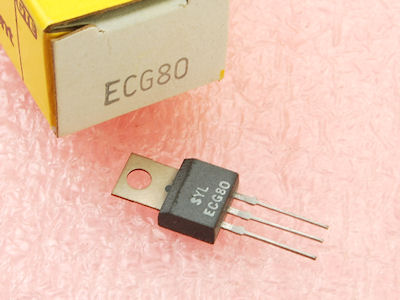   ECG80 NPN Silicon High Voltage Transistor