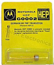 HEP-G0002 PNP Germanium RF Transistor