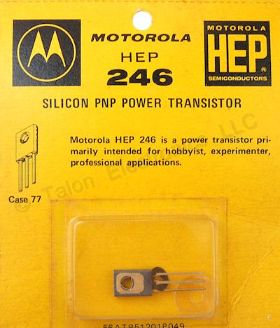 HEP-246 PNP Silicon Transistor