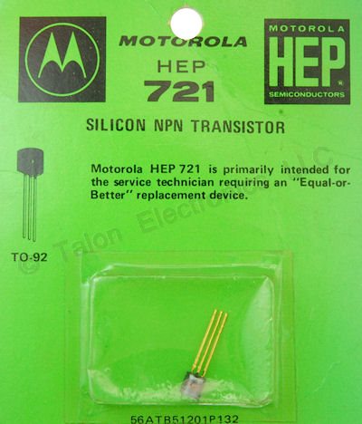 HEP-721 NPN General Purpose Amplifier