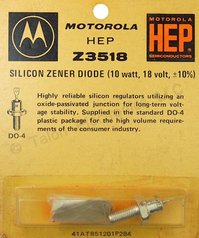 HEP-Z3518 18V 10W Zener Diode