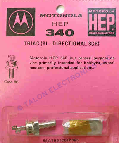 HEP-340 TRIAC 200V 8A TO-64