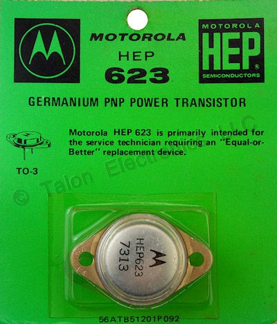 HEP-623 PNP Germanium Power Transistor