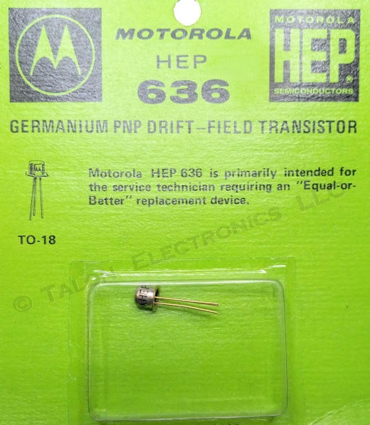 HEP-636 PNP Drift-Field  RF Transistor