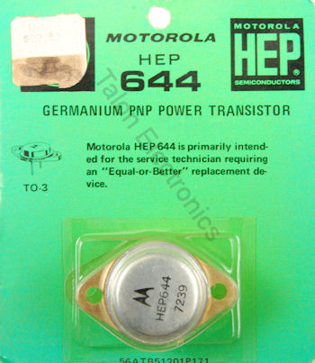 HEP-644 PNP Germanium Power Transistor