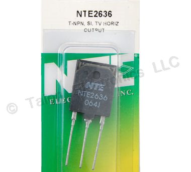 NTE2636 NPN Silicon Horizontal Deflection Transistor