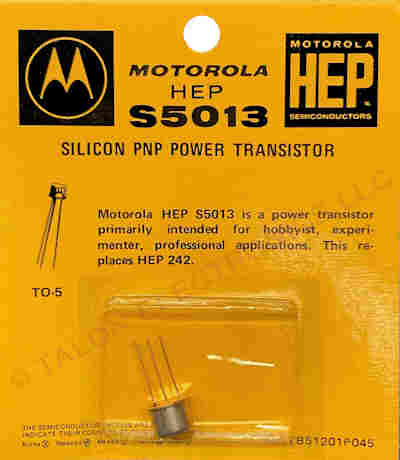 HEP-S5013 Silicon PNP Power Transistor