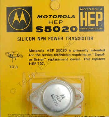 HEP-S5020 Silicon NPN Power Transistor