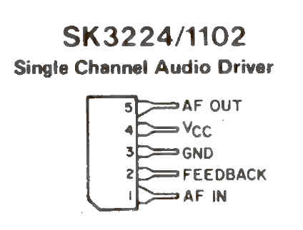   SK3224 Audio Driver Integrated Circuit