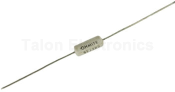 1 ohm 3 Watt Ohmite Axial Power Resistor