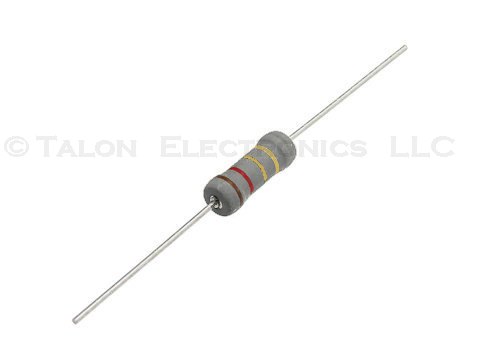 20x 2W-24K Resistor metal oxide THT 24kΩ 2W ±5% Ø5x12mm Leads axial ROYAL OHM