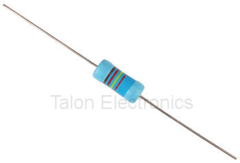 Axial Lead 1/8W NTE Electronics EW391 Metal Film Flameproof Resistor 91K Ohm Inc. 2% Tolerance Pack of 6 