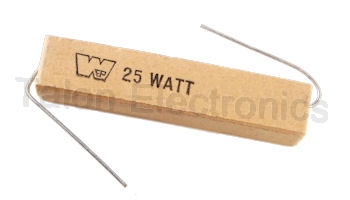    120 ohms 25 Watt / 25W Axial Wirewound Power Resistor