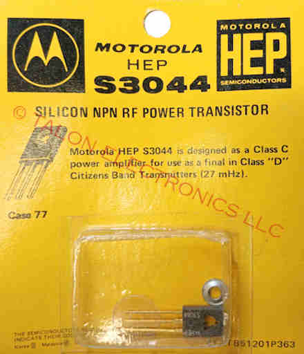 HEP-S3044 HF RF Power Transistor 4W - for CB