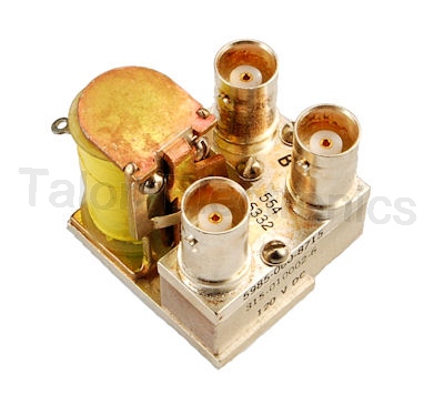        120VDC SPDT RF Relay with BNC Connectors