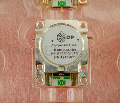 2.1 GHz Drop-In Isolator SDP 101-211-217-BVUT20