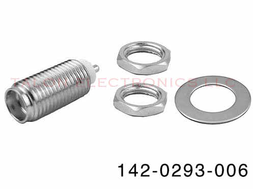 SMA Bulkhead Jack - Johnson 142-0293-006