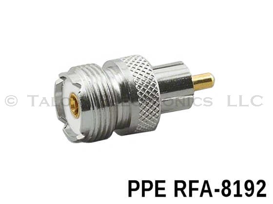UHF Female to RCA Male Adapter- PPE RFA-8192