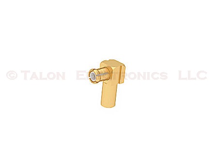 Radiall R113 182 000 Right Angle Male MCX Cable Connector for RG188, RG316