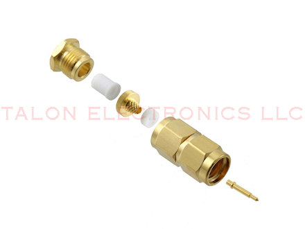 SMA Straight Plug - M/A-COM 2001-7141-00
