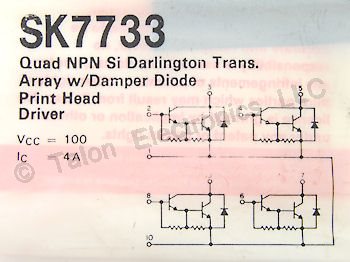  SK7733 Quad NPN Darlington Array - STA403A Equivalent