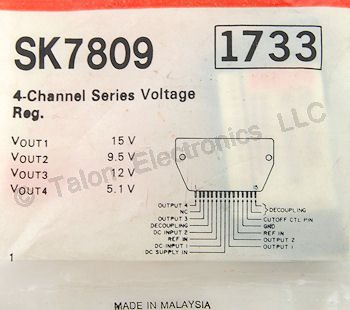  SK7809 Voltage Regulator Integrated Circuit