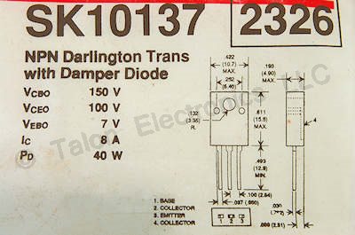 SK10137 NPN Darlington Transistor