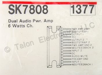  SK7808 Audio Power Output Integrated Circuit LA4440 Equiv