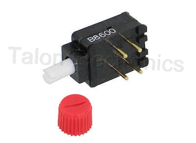 DPDT Momentary Pushbutton Switch Electroswitch B8600