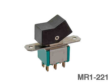 DPDT ON-OFF-ON Rocker Switch JBT MR1-221