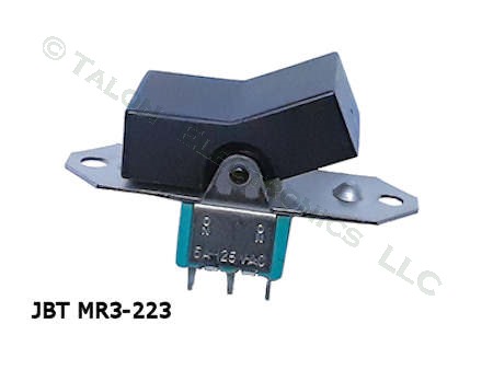  DPDT ON-NONE-ON Rocker Switch with Panel Hardware JBT MR3-223