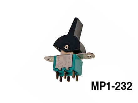  DPDT ON-ON-ON Paddle Rocker Switch JBT MP1-232
