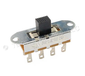  DP3T ON-ON-ON Slide Switch  CW  G-328S-0000