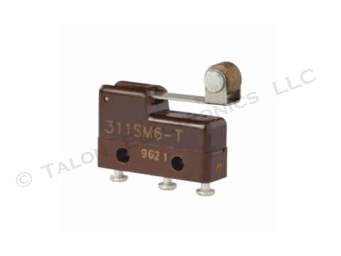   SPDT Miniature Snap Action Switch 311SM6-T