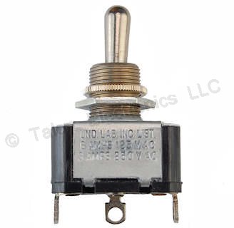 SPDT ON-OFF-ON Panel Mount Toggle Switch Eaton 7581K6