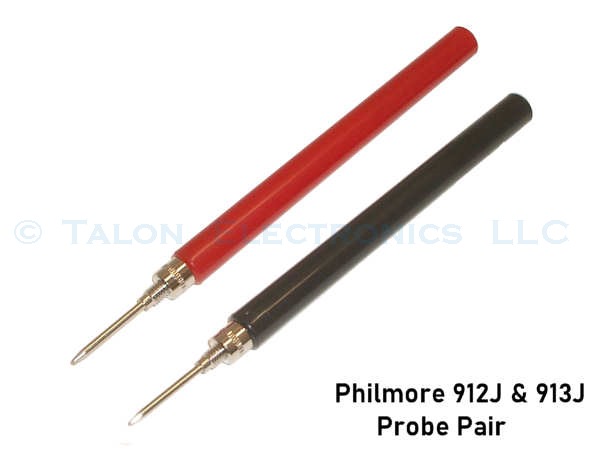  Philmore 912J and 913J Probe Pair - Red and Black