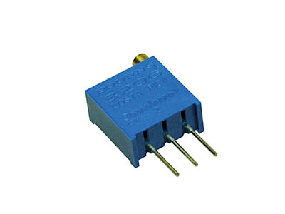 19mm Multiturn Cermet Trimmer Pot Resistor 200K 4pk