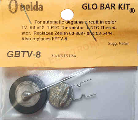     Oneida Thermistor/Thermistor Degaussing Kit,  GBTV-8